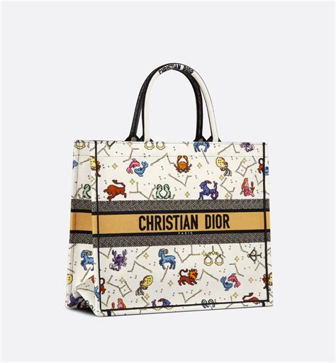 dior tote multicolor|Dior shopping tote.